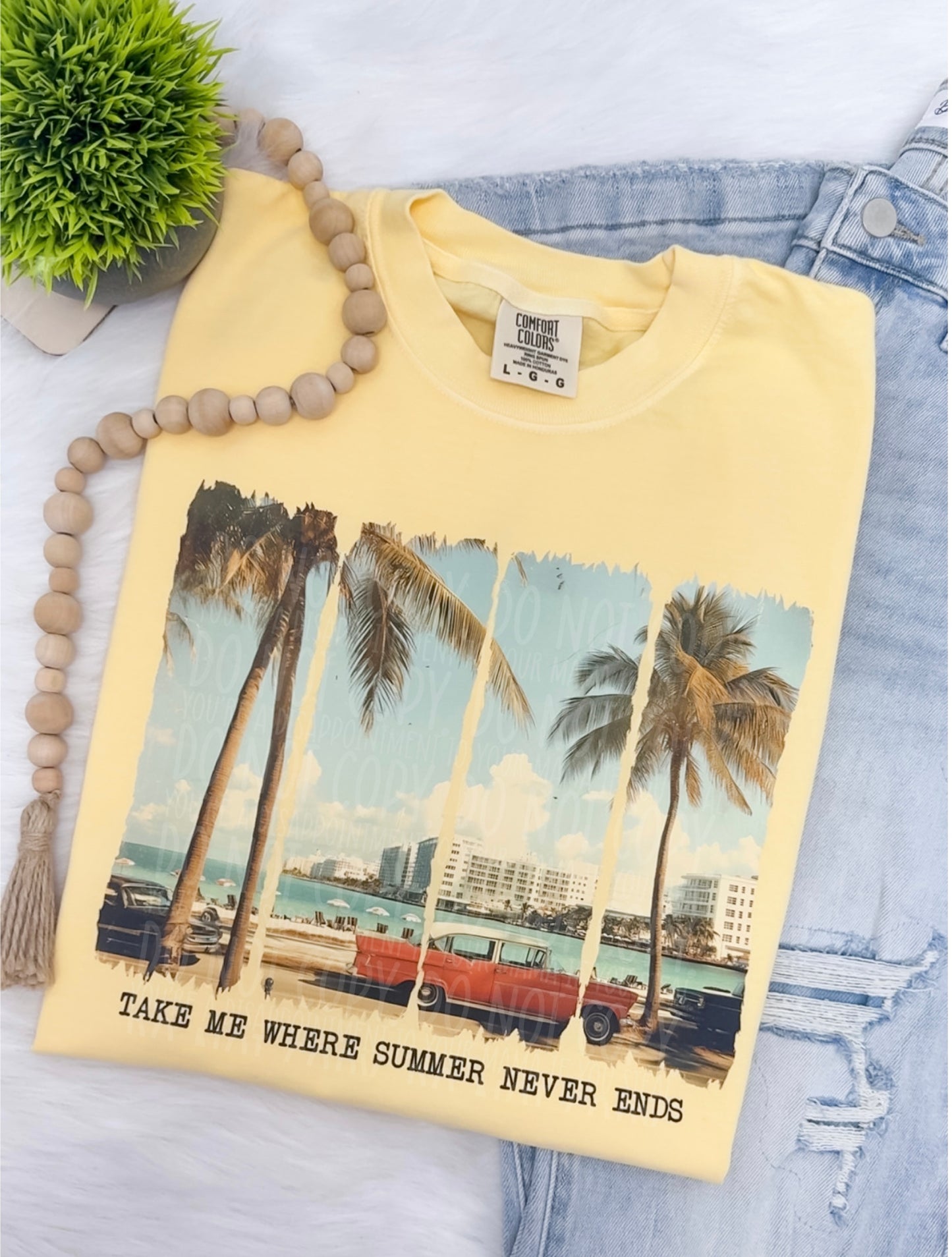 Take Me Where Summer Never Ends- Tshirt