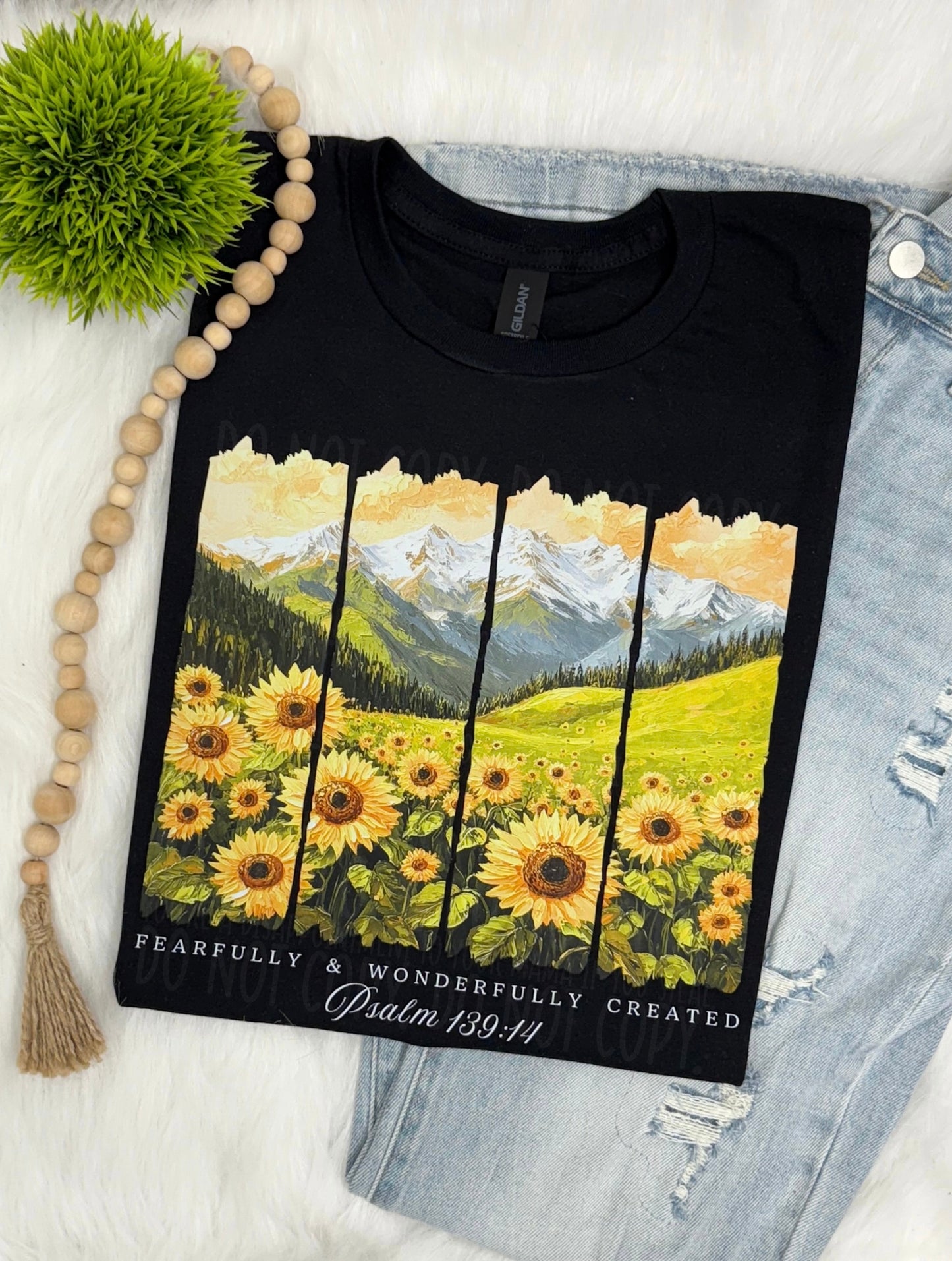 Fearfully and wonderfully created-  Tshirt