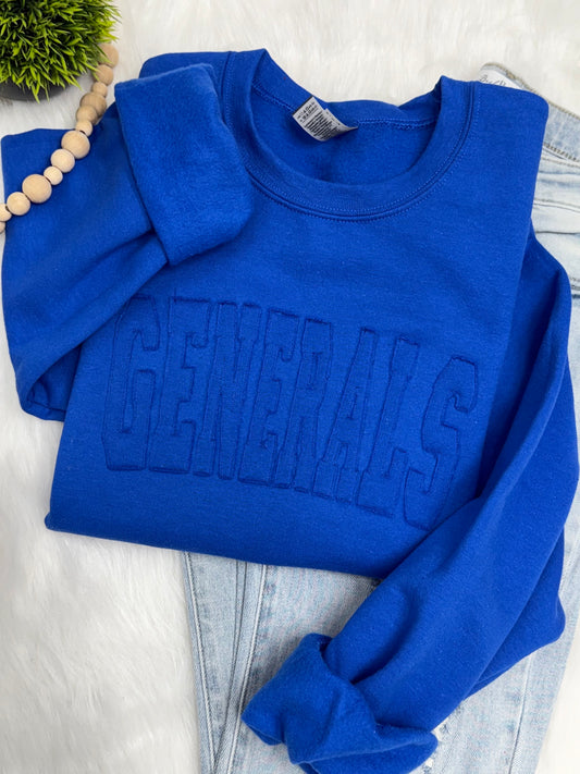 Generals Raggy Sweatshirt- Embroidered