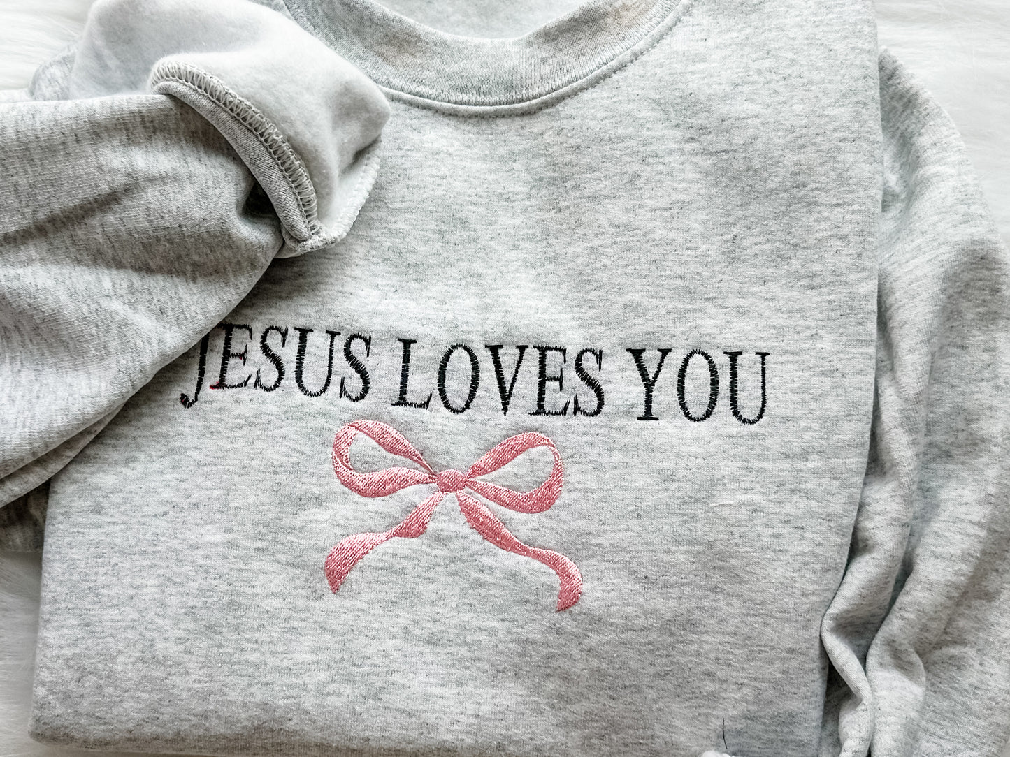 Jesus loves you